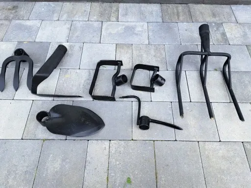 Solidna Motyka Kopania ziemniaków PREMIUM 3 zęby zdjęcie 3