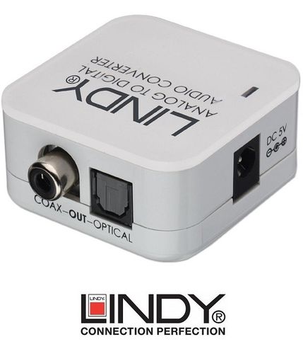 Konwerter 2 RCA - SPDIF Lindy 70409 na Arena.pl
