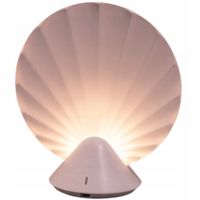 Lampka nocna lampa LED stołowa biurkowa muszla muszelka