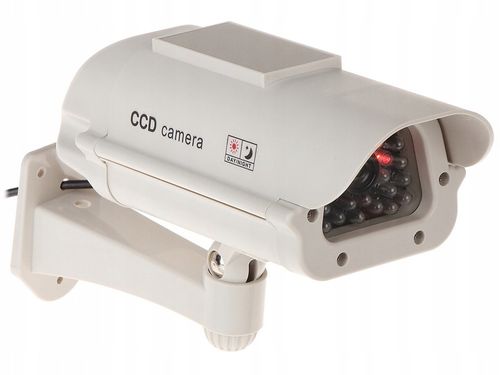 ATRAPA KAMERY CCTV SOLARNA MONITORING MIGAJĄCA DIODA LED KAMERA NA na Arena.pl