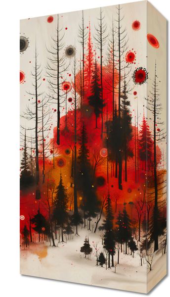 Obraz 20x40cm Światło w Mroku zdjęcie 1