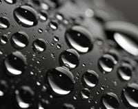 Plakat 76x60,5cm Mikrokosmos Kropelek