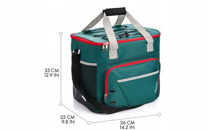 Torba termiczna termoizolacyjna plażowa piknik przenośna Meteor Frosty 30 l zdjęcie 6