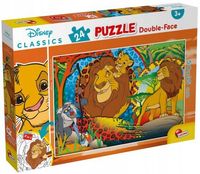 UKŁADANKA Logiczna Hobby PUZZLE Gra Manualna 24 ELEMENTY Król Lew GIGANTY