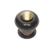 ODBOJNIK DRZWI BARYL 1 3,8X3,4CM METALOWY PATYNA