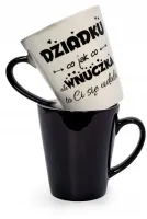 MAGICZNY FOTO KUBEK Z TWOIM WŁASNYM NADRUKIEM ZDJĘCIEM DLA DZIADKA BABCI