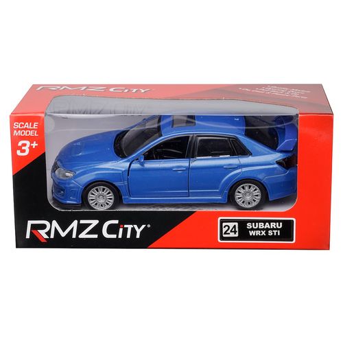 Model 1:36 RMZ Subaru WRX STI 2010, niebieski na Arena.pl