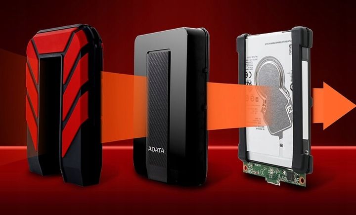 ADATA Durable HD710 PRO Dysk Zewnętrzny 2TB USB3.2 Żółty zdjęcie 6
