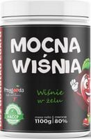 Dobra FIT przekąska KETO bez cukru WIŚNIE w żelu 80% owoców 43kcal 1,1 kg