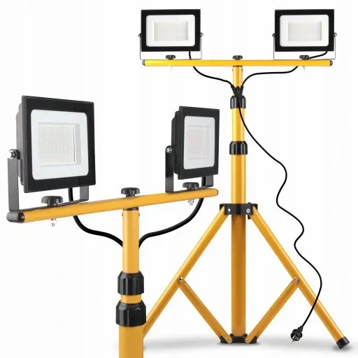 HALOGEN LED STATYW budowlany roboczy naświetlacz zdjęcie 1