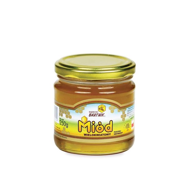 Bartnik Miód wielokwiatowy 250 g zdjęcie 1
