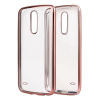 Etui Ultra Slim Case do LG K10 2017 przezroczysto różowy