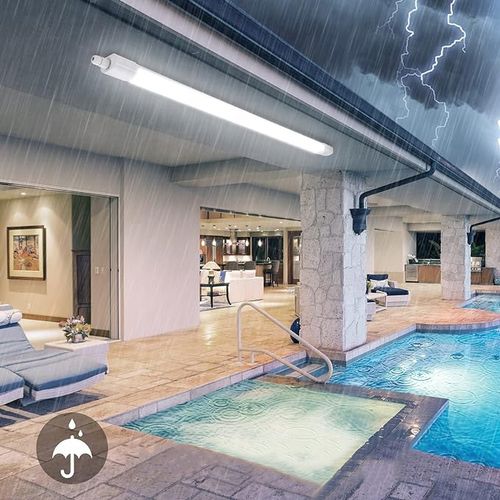 Lampa LED 60cm hermetyczna PANEL oprawa 18W IP65 na Arena.pl