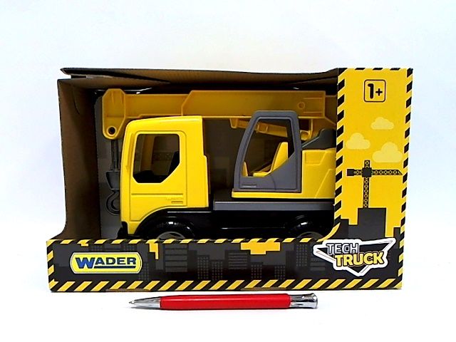 WADER TechTruck Dzwig w kartonie 35367 53671 zdjęcie 1