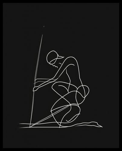 Plakat 40x50cm Linia na Arena.pl