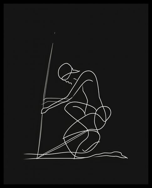 Plakat 40x50cm Linia zdjęcie 2