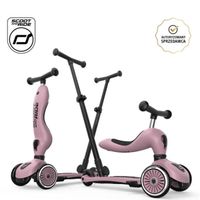 Jeździk i Hulajnoga Scootandride 2W1 z rączką do prowadzenia Wildberry Highwaykick 1 Push and Go