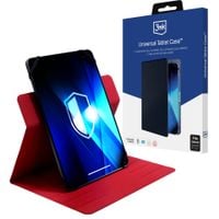Accessories Red - up to 9-11 3mk Universal Tablet Case
