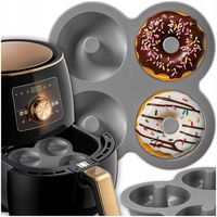 WKŁAD SILIKONOWY DO FRYTKOWNICY BEZTŁUSZCZOWEJ AIR FRYER FORMA DO PIECZENIA