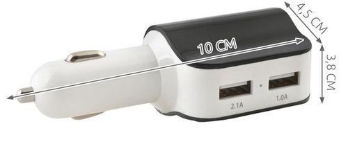 Ładowarka samochodowa 3.1A 2xUSB na Arena.pl
