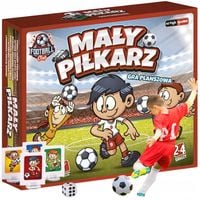 Gra planszowa MAŁY PIŁKARZ edukacyjna rozrywka na DZIEŃ DZIECKA planszówka