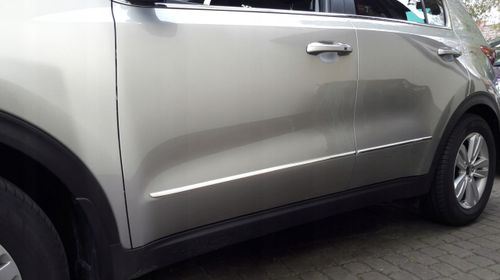 Tesla Model S - Listwy CHROM Boczne Drzwi na Arena.pl