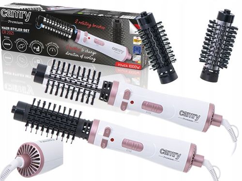 Lokówko-suszarka Obrotowa Lokówko Suszarka Do Włosów Regulacja Temp°C 1200W na Arena.pl