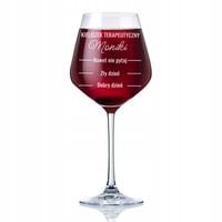 Mega Kieliszek do wina XXL 860 ml GRAWER dla niej