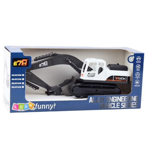 KOPARKA BIAŁA Z RUCHOMĄ ŁYŻKĄ na Arena.pl