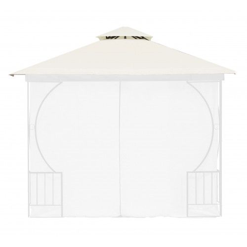 DACH DO PAWILONU 3X3 BEŻOWY POLIESTER ODPORNY NA UV I DESZCZ na Arena.pl