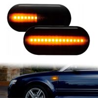 2x MIGACZE LED DYNAMICZNE PŁYWAJĄCE do Focus MK2 C-Max Golf 4 Passat Skoda