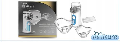 Inhalator Nebulizator Siateczkowy Przenośny Misure MI-MESH z Akumulatorem na Arena.pl