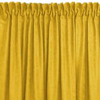 CURT/HOM/MILANA/CHENILLE/PLEAT/D/100/F/30/MUSTARD/140x270