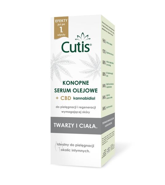 CUTIS Konopne SERUM OLEJOWE + CBD 50 ml zdjęcie 3