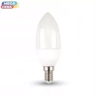 Żarówka ledowa E14 3W LED barwa biała ciepła 3000K V-tac
