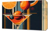Obraz 60x40cm Koktajl w Stylu