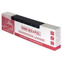 Odwodnienie liniowe garażu 3m x131x98mm z Kratą Czarną PP A15 do 1,5 tony