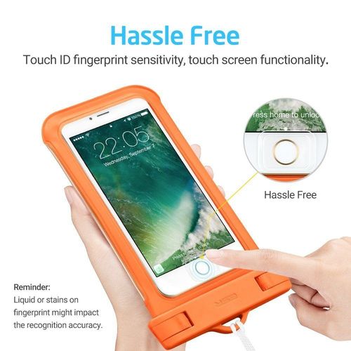 ESR UNIVERSAL WATERPROOF CASE ORANGE na Arena.pl