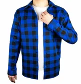 KOSZULA FLANELOWA ROBOCZA NIEBIESKA XL