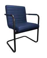 Krzesło konferencyjne SWING stelaż czarny D4