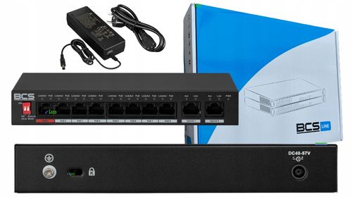 Switch PoE BCS LINE BCS-L-SP0802G(2) na Arena.pl