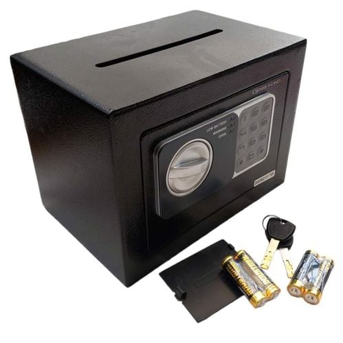 Mini Sejf Elektroniczny Z Otworem Wrzutowym na Arena.pl