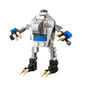 DLA DZIECI DINOZAUR ROBOT 2W1 ZESTAW KLOCKI