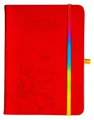 Hip Hop Kalendarz B6 Tygodniowy Czerwony 2026