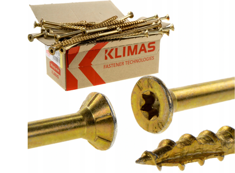 Wkręt 8x80 TORX łeb stożkowy 50szt. zdjęcie 1