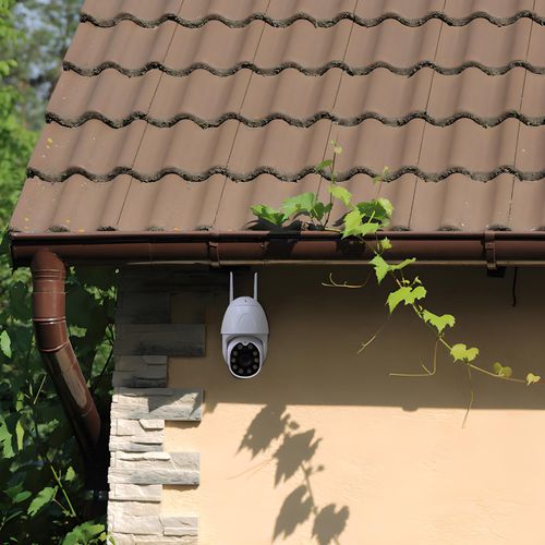 Kamera zewnętrzna obrotowa do monitoringu ZOOM WIFI SD 32 GB na Arena.pl