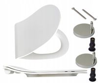 deska sedesowa WC SLIM do ROCA NEXO MERIDIAN CERSANIT CITY OVAL wolny opad