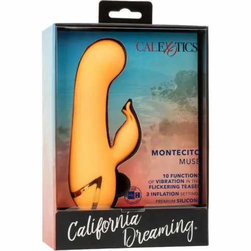 calexotics montecito muse orange - wielofunkcyjny stymulator z na Arena.pl