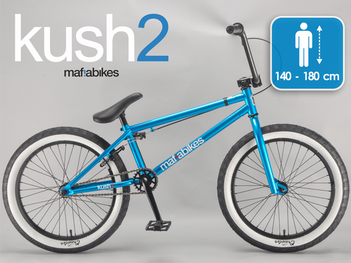 Rower BMX MAFIABIKES Kush2 20" Teal na Arena.pl
