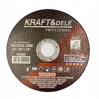 2 x TARCZA DO CIĘCIA METALU 125 x 1,2 x 22,23 mm - 1szt. - Kraft&Dele
